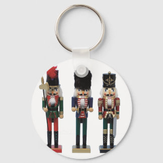 Three Traditional Nutcracker Key Ring