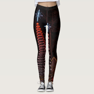 Three Trees At Midtown Leggings