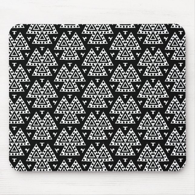 Three Triangles v1 Mouse Pad (Front)