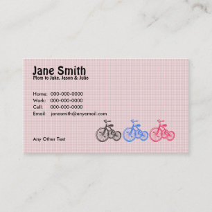 Three Tricycles Contact Card