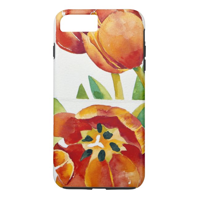 Three tulip studies in a sure 2013 Case-Mate iPhone case (Back)
