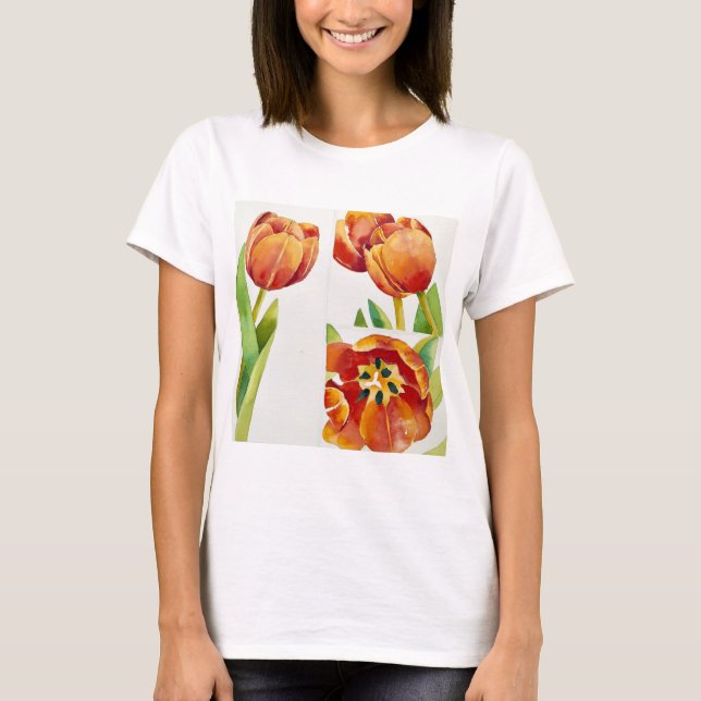 Three tulip studies in a sure 2013 T-Shirt (Front)