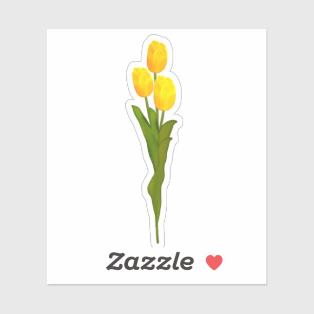 Three Tulips  (Sheet)