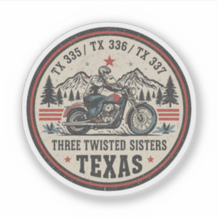  Three twisted sisters , tx 335,tx 336,tx 337 road