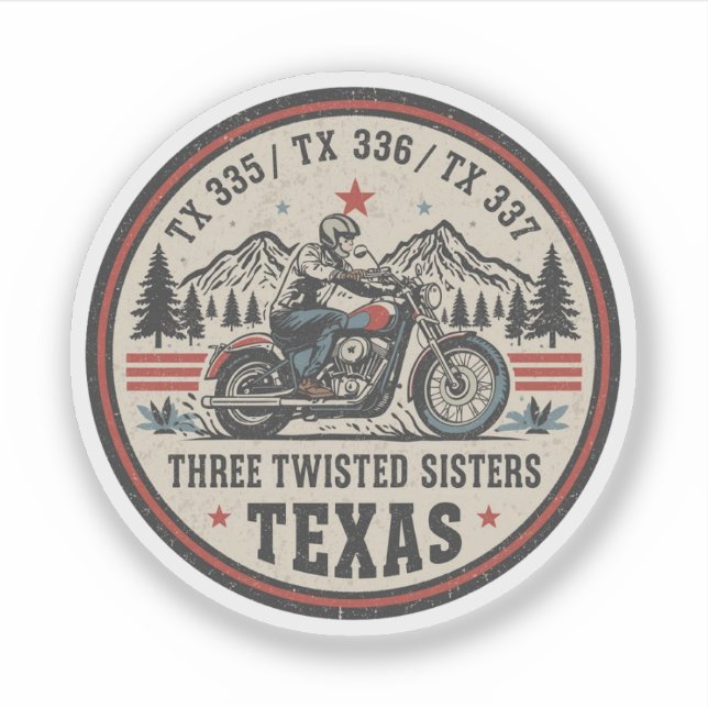  Three twisted sisters , tx 335,tx 336,tx 337 road (Front)