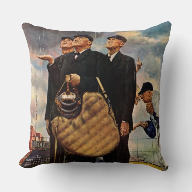 Three Umpires Cushion (Front)
