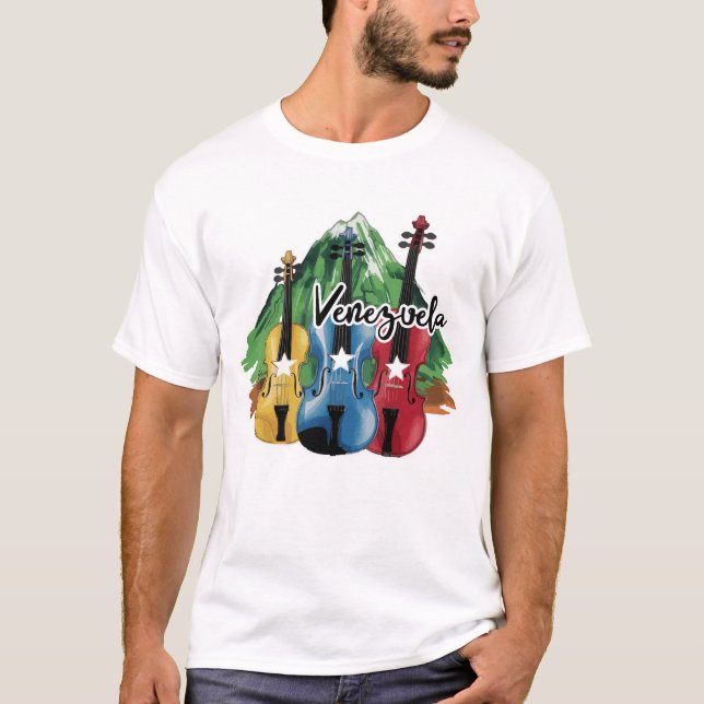 three Venezuelan violins T-Shirt (Front)