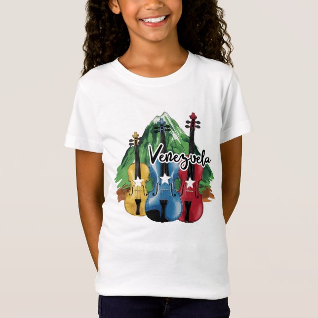 three Venezuelan violins T-Shirt (Front)