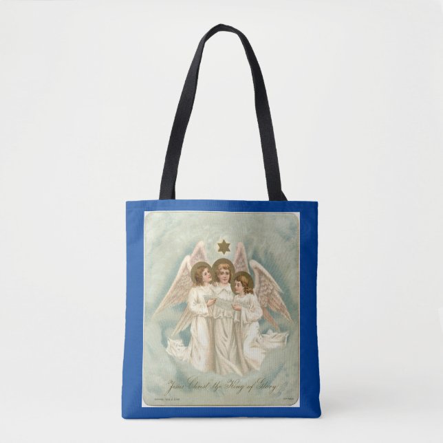 Three Vintage Angels Tote (Front)