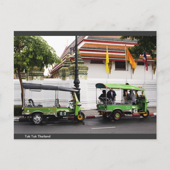 Three wheel in thailand postcard (Front)