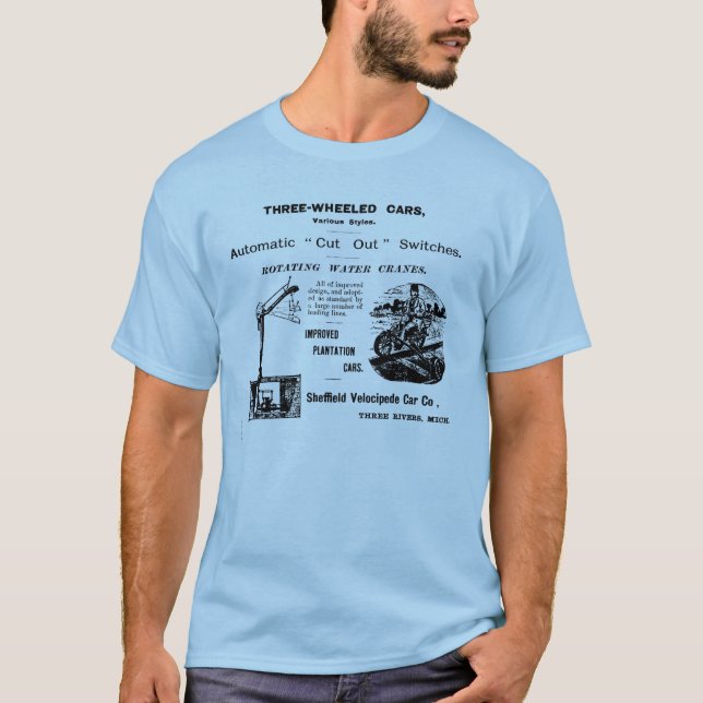  Three-wheeled cars      T-Shirt (Front)