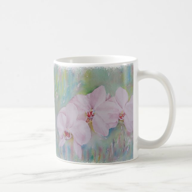 THREE WHITE ORCHIDS CLASSIC MUG (Right)