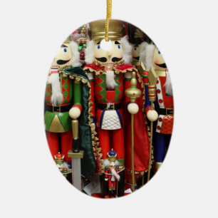 Three Wise Crackers - Nutcracker Soldiers Ceramic Tree Decoration