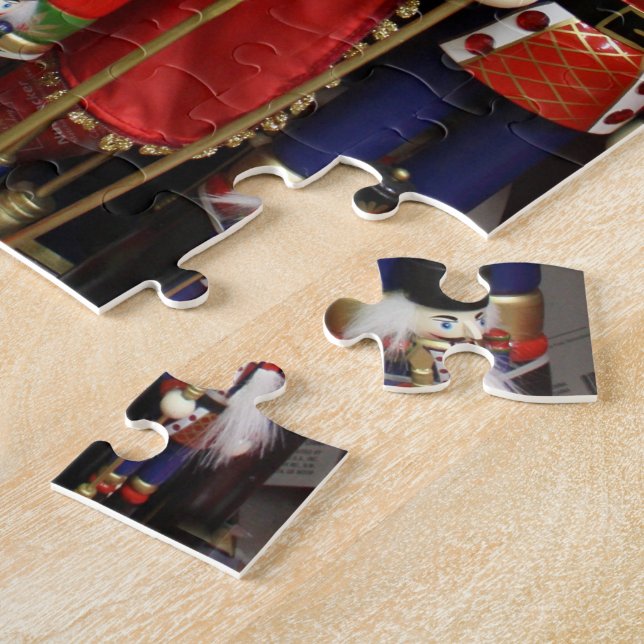 Three Wise Crackers - Nutcracker Soldiers Jigsaw Puzzle (Side)