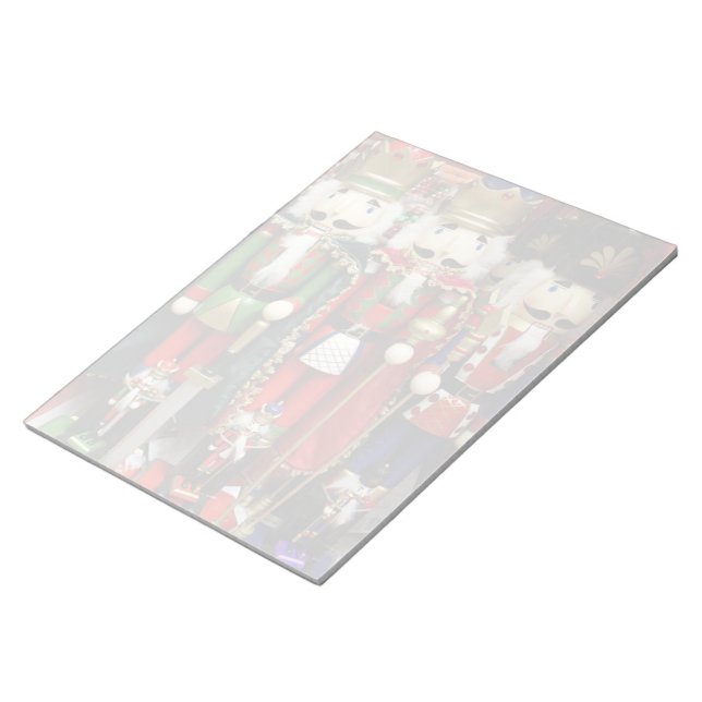 Three Wise Crackers - Nutcracker Soldiers Notepad (Angled)