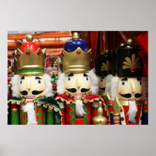Three Wise Crackers - Nutcracker Soldiers Poster