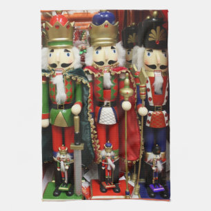 Three Wise Crackers - Nutcracker Soldiers Tea Towel