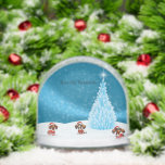 Three Wise Dachshunds Snow Globe<br><div class="desc">This cute design can be downloaded for other projects and customise your own text.</div>