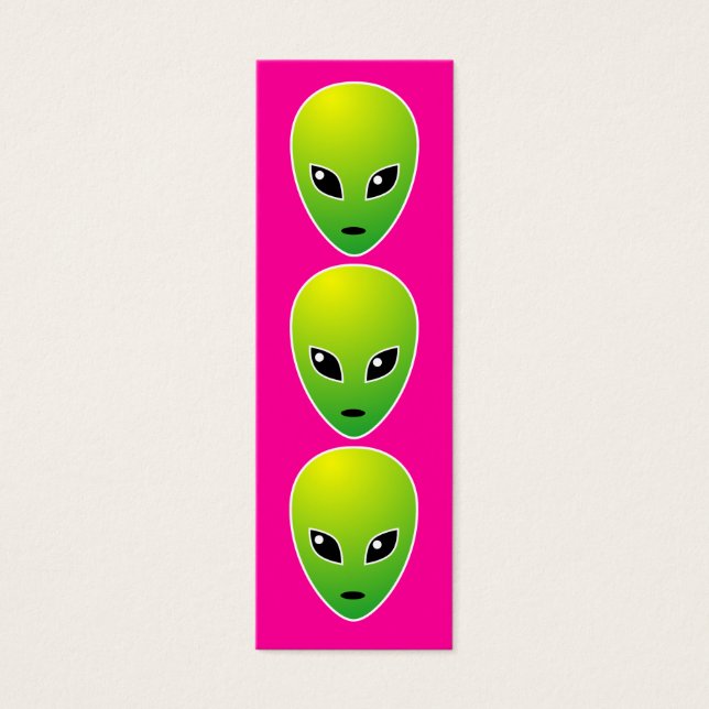 Three Wise ETs Bookmark (Front)