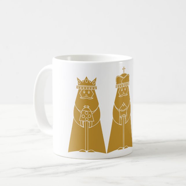 Three Wise Man Coffee Mug (Front Left)