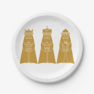 Three Wise Man Paper Plate