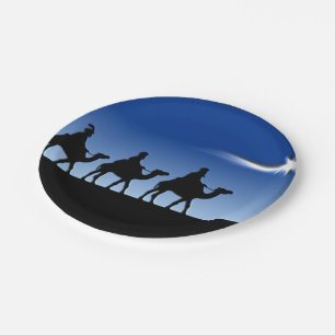 Three Wise Men - Gift of the Magi Paper Plate