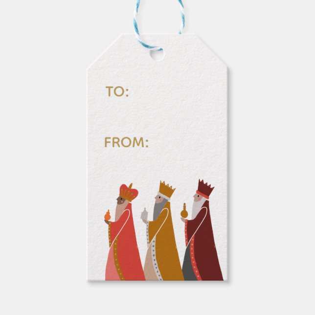 Three Wise Men Gift Tag (Front)