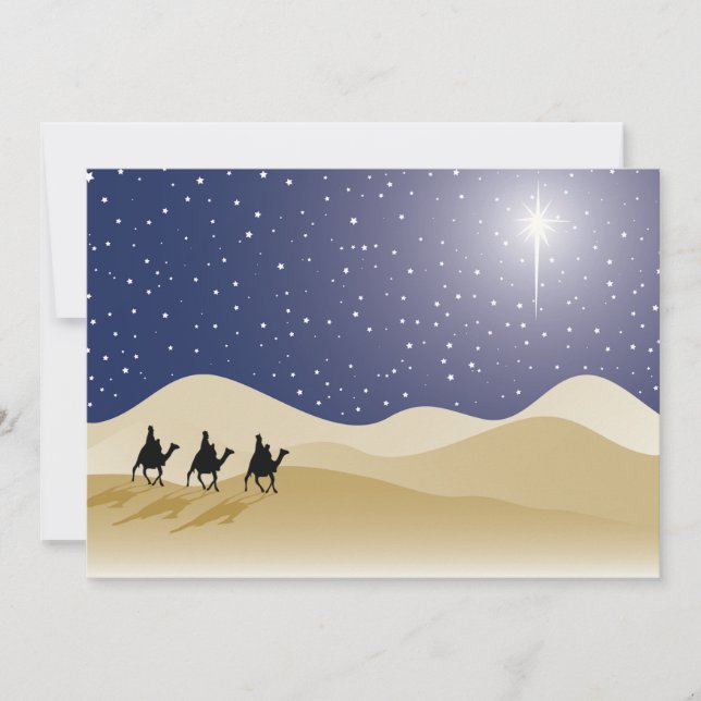 Three Wise Men Invitations (Front)