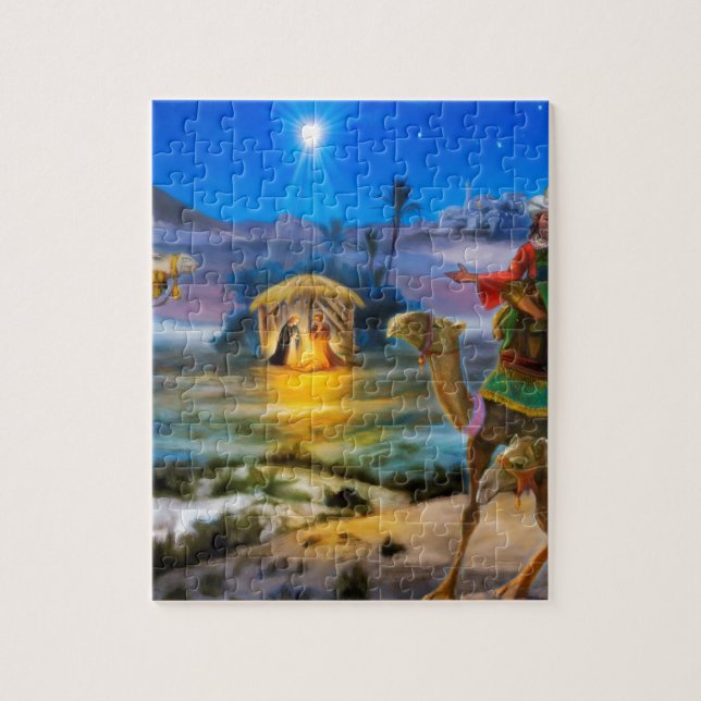 Three wise men jigsaw puzzle (Vertical)