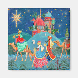 Three Wise Men kings holiday Christmas Magnet