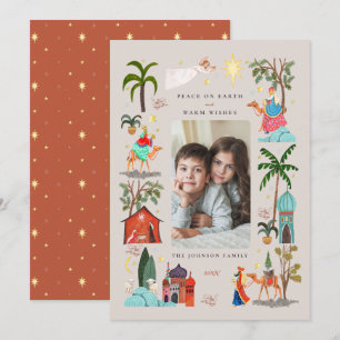 Three Wise men Three Kings Christmas Holiday Card