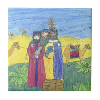 Three wise men tile