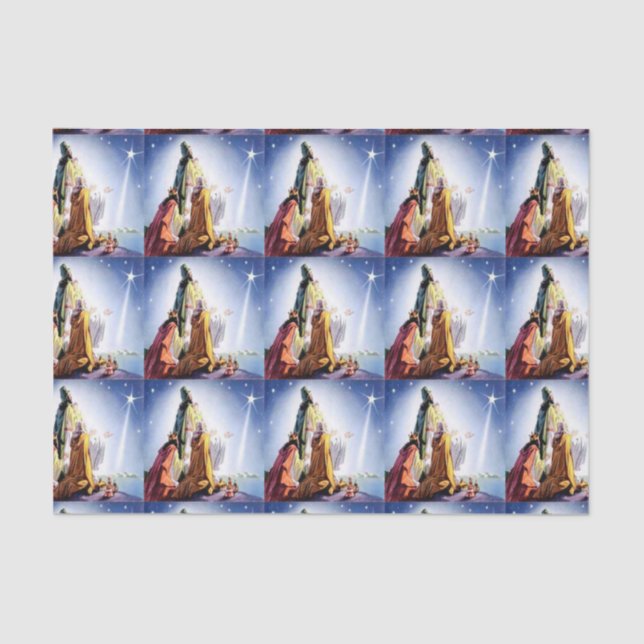 Three Wise Men Tissue Paper (Front)