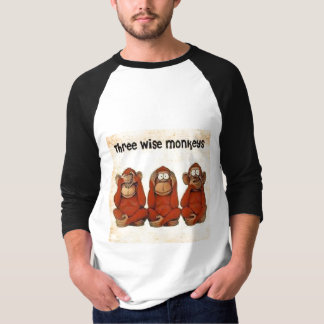 Three Wise Monkeys T-Shirt