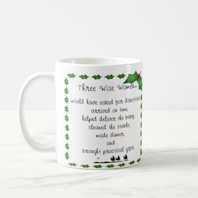Three Wise Women Mug (Left)