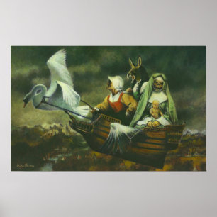 Three Witches Canvas Print