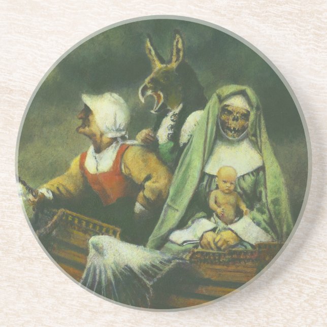 Three Witches Coaster (Front)
