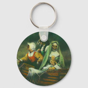 Three Witches Design Key Ring