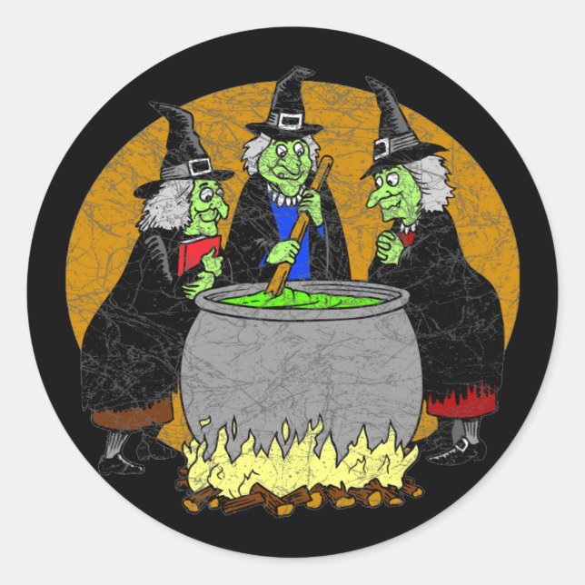 Three Witches Sticker (Front)
