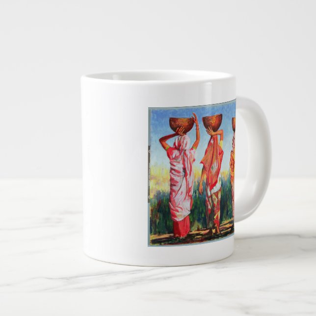Three Women 1993 Large Coffee Mug (Front Right)