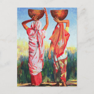 Three Women 1993 Postcard