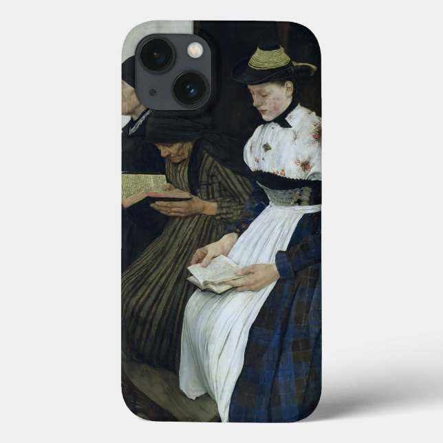 Three Women in Church, 1882 Case-Mate iPhone Case (Back)
