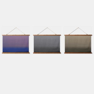 Three Wood Topped Wall Tapestry MOOD OF EARTH