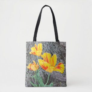 Three Yellow Tulips Sequel / Tote Bag
