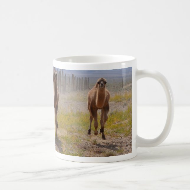 Three young camels coffee mug (Right)