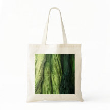 ThreeFriendsFiberArts Tote-Green