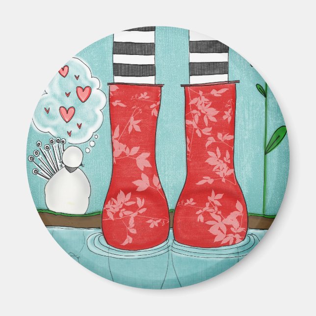 threes a crowd magnet (Front)