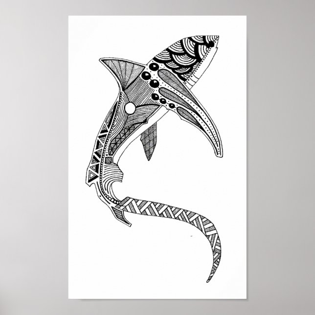 Thresher Shark Poster (Front)