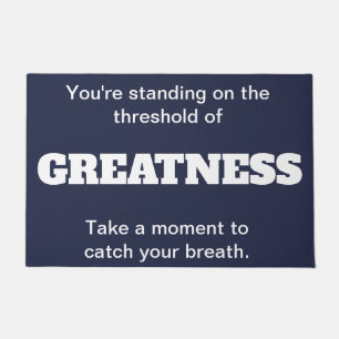 Threshold of Greatness Welcome Mat