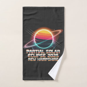 Thrice in a Lifetime 2025 New Hampshire Retro Hand Towel